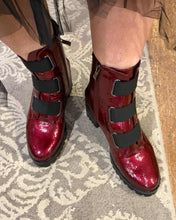 Load image into Gallery viewer, Aqua Flex Boot "Believe" Ruby Krinkle