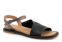 Load image into Gallery viewer, Bueno Sandal "Ervine" black/gun metal