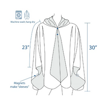 Load image into Gallery viewer, Rain Caper - MONET "Poppy Field"