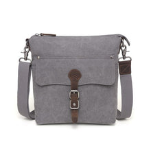Load image into Gallery viewer, Davan 568 Purse Canvas Shoulder Bag - Charcoal