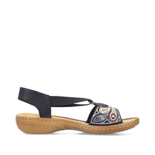 Load image into Gallery viewer, Rieker Sandal "Adalina" black