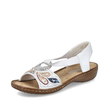 Load image into Gallery viewer, Rieker Sandal "Adalina" white multi