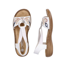 Load image into Gallery viewer, Rieker Sandal "Adalina" white multi