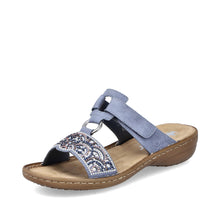 Load image into Gallery viewer, Rieker Sandal "Anna" denim