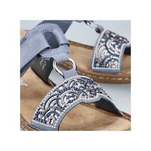 Load image into Gallery viewer, Rieker Sandal "Anna" denim