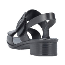 Load image into Gallery viewer, Rieker Sandal "Jana" black