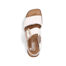 Load image into Gallery viewer, Rieker Sandal "Jana" cream