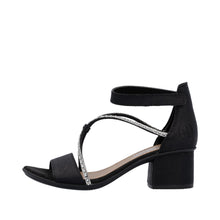 Load image into Gallery viewer, Rieker Sandal "Evelyn" black