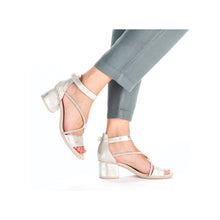 Load image into Gallery viewer, Rieker Sandal "Evelyn" silver