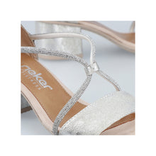 Load image into Gallery viewer, Rieker Sandal "Evelyn" silver