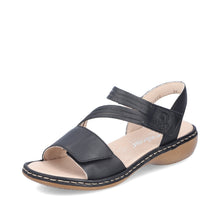 Load image into Gallery viewer, Rieker Sandal "Sandra" black