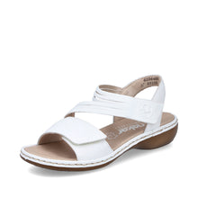 Load image into Gallery viewer, Rieker Sandal "Sandra" white