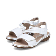 Load image into Gallery viewer, Rieker Sandal "Sandra" white