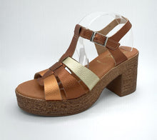 Load image into Gallery viewer, Tyche Sandal "Banjul"  metallic