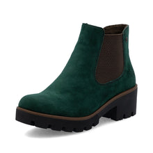 Load image into Gallery viewer, Rieker Boot "Marielle" bottle green