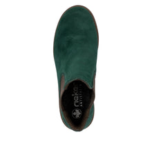 Load image into Gallery viewer, Rieker Boot "Marielle" bottle green