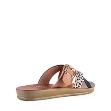 Load image into Gallery viewer, Los Cabos Sandal "Brik" black/brandy