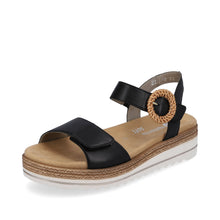 Load image into Gallery viewer, Remonte Sandal "Brianne" black