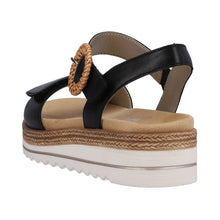 Load image into Gallery viewer, Remonte Sandal "Brianne" black