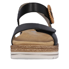 Load image into Gallery viewer, Remonte Sandal "Brianne" black
