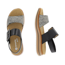 Load image into Gallery viewer, Remonte Sandal "Check Mate"