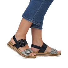 Load image into Gallery viewer, Remonte Sandal "Check Mate"