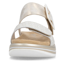 Load image into Gallery viewer, Remonte Sandal "Charlene 2" white/gold