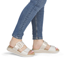 Load image into Gallery viewer, Remonte Sandal "Charlene 2" white/gold