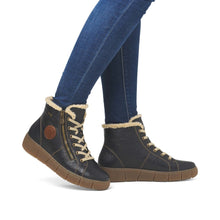 Load image into Gallery viewer, Remonte Boot Warm "Maddie" black