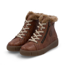 Load image into Gallery viewer, Remonte Boot Warm "Maddie" tan