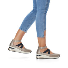 Load image into Gallery viewer, Remonte Sneaker "Stephanie" pewter