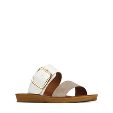 Load image into Gallery viewer, Los Cabos Sandal "Doti" taupe and cream