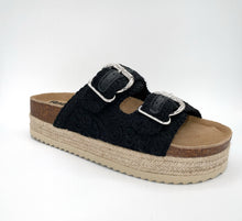 Load image into Gallery viewer, Refresh Sandal "Saffron" black