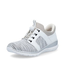 Load image into Gallery viewer, Rieker Sneaker "Emmie" white mixed