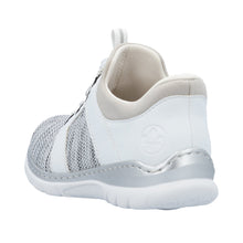 Load image into Gallery viewer, Rieker Sneaker "Emmie" white mixed