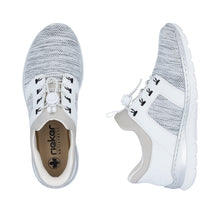 Load image into Gallery viewer, Rieker Sneaker "Emmie" white mixed