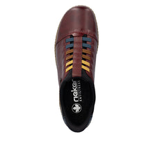 Load image into Gallery viewer, Rieker Sneaker "Lindsay 2" burgundy