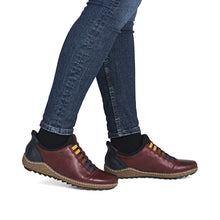 Load image into Gallery viewer, Rieker Sneaker "Lindsay 2" burgundy