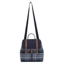 Load image into Gallery viewer, Davan Purse 637 Multifunctional Backpack/shoulder blue