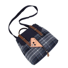 Load image into Gallery viewer, Davan Purse 637 Multifunctional Backpack/shoulder blue