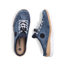Load image into Gallery viewer, Rieker Slip On Sneaker "Nicki" navy