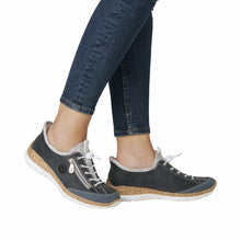 Load image into Gallery viewer, Rieker Sneaker "Emmie" Denim