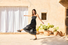 Load image into Gallery viewer, Rieker Sandal "Freya 3" black and white