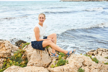 Load image into Gallery viewer, Rieker Sandal "Sadie" royal blue