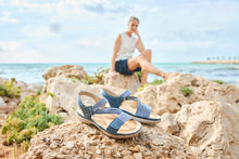 Load image into Gallery viewer, Rieker Sandal "Sadie" royal blue