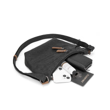 Load image into Gallery viewer, Davan 620 Purse Canvas Cross Body  - Black