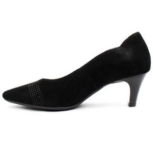 Load image into Gallery viewer, Ara Shoe "Ty" black suede