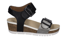 Load image into Gallery viewer, Josef Seibel Sandal "Quinn" black combo