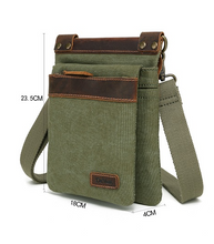 Load image into Gallery viewer, Davan 2020 Purse Canvas Multi Functional bag - Turquoise