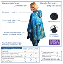 Load image into Gallery viewer, RainCaper - van Gogh Sunflowers